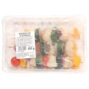 Grill Box - Szaszłyki z dorsza surowy produkt rybno warzywny