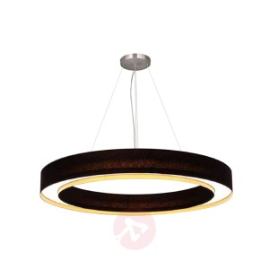 Lampa wisząca LED Cloud w formie pierścienia 48 cm