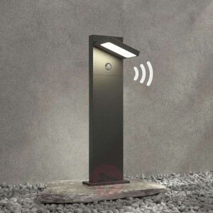Słupek oświetleniowy LED Silvan 65 cm, czujnik