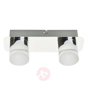 Nowoczesna, 2-punktowa lampa sufitowa Stefanie