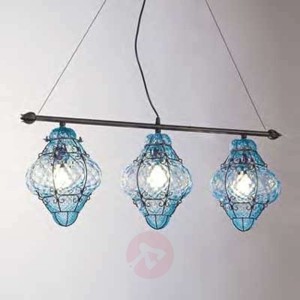 CLASSIC ręcznie wykonana lampa wisząca 3-pkt.