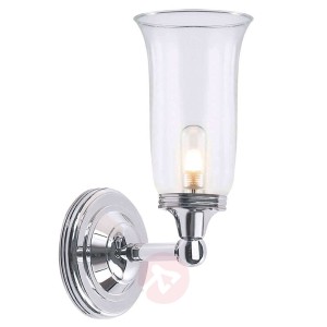 Lampa łazienkowa Austen 2, mosiądz chromowany