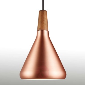 Lampa wisząca FLOAT w miedzianym kolorze, 18 cm