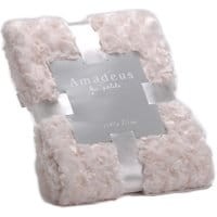 Koc Little Roses Cream 75x100 cm