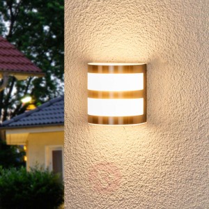 Lucja - lampa zewnętrzna LED z paskami