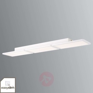 Trzypunktowa lampa sufitowa LED Scope, ściemniana