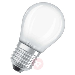 Żarówka kropla LED E27 3,2W ciepła biel ściemniana