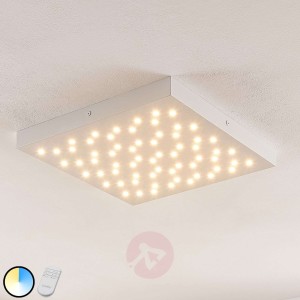 Lindby Mahina lampa sufitowa LED, 50 x 50 cm