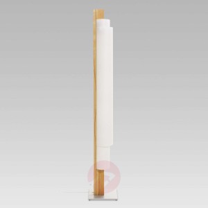 STELE - lampa stojąca LED z buka twardzielowego