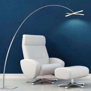 Arco - lampa łukowa LED ze ściemniaczem