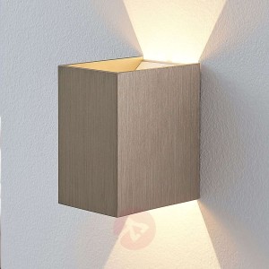 Kinkiet LED Jorden, nikiel satynowany