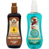 Australian Gold SPF 6 Spray Gel Bronzer 237ml + Australian Gold Aloe Freeze Spray Gel 237ml
