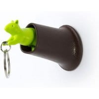 Zestaw breloczek i wieszak na klucze Squirrel Brown Green