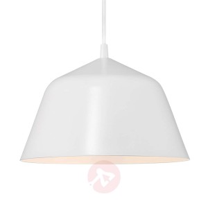 Lampa wisząca Ella Ø 25 cm, biała