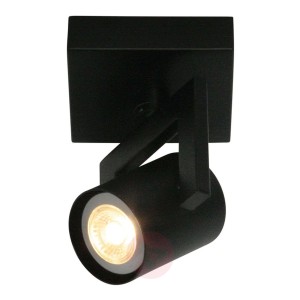 Lampa sufitowa ValvoLED czarna, 1-punktowa
