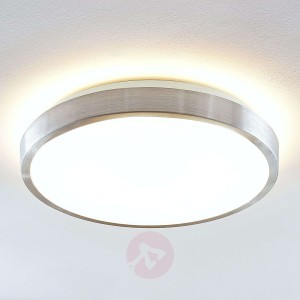 Lindby Emelie lampa sufitowa LED, okrągła, 42 cm
