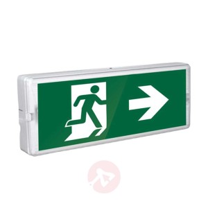 Lampa awaryjna LED z przyciskiem sprawdzającym