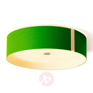 Lampa sufitowa LARAfelt z LED, zielone jabłko