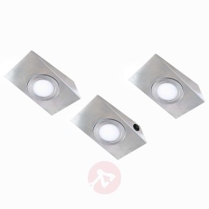 3x oprawa podszafkowa LED Keili z 2st włącznikiem