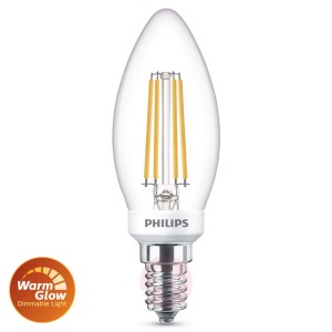Philips żarówka LED E14 B35 6W 2 700 K WarmGlow