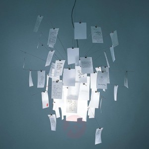 Indywidualizowana lampa wisząca Zettel'z 6