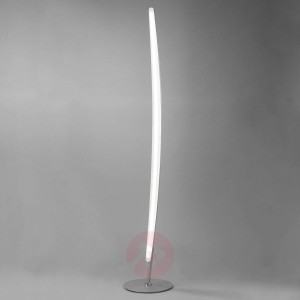 Jasna lampa podłogowa LED Hemisferic