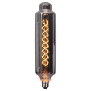 Żarówka LED E27 4,7W dymione szkło, tuba