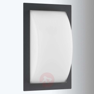 Elegancki kinkiet zewnętrzny LED Ivett, grafitowy