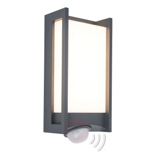 Kinkiet zewnętrzny LED Qubo z czujnikiem ruchu