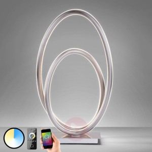 Z pilotem – inteligentna lampa stołowa LED Q-Nevio