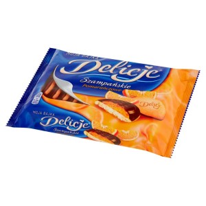 Delicje - Biszkopty szampańskie pomarańczowe