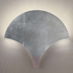 Kinkiet LED Palm, srebrny