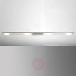 4-punktowa lampa sufitowa LED Slight, aluminiowa