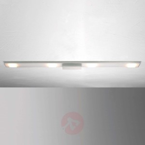 4-punktowa lampa sufitowa LED Slight, aluminiowa