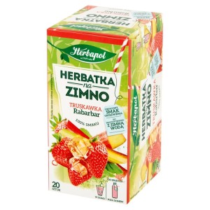 Herbapol - Herbatka na zimno truskawka - rabarbar