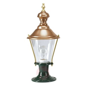 Lampa na cokół C208, zielona