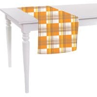 Bieżnik stołowy Orange Checks 40x140 cm