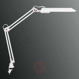 Funkcjonalna lampa do pracy z zaciskiem stołowym