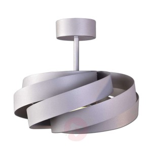 Elegancko zakręcona lampa sufitowa Vento, Ø 40 cm