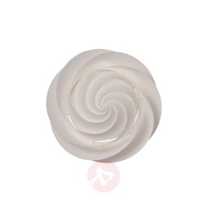 LE KLINT Swirl Small - lampa ścienna LED, biała