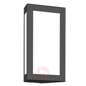 Antracytowy kinkiet zewnętrzny Long