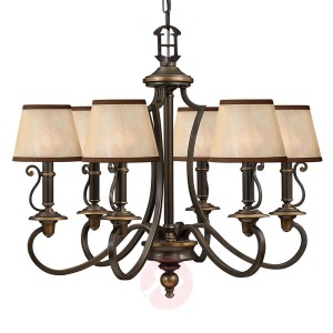 6-punktowy żyrandol Plymouth