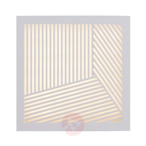 Kinkiet zewnętrzny LED Maze Straight biały