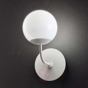 Okrągły kinkiet LED Sfera, biały