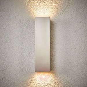 Kinkiet zewnętrzny LED Jana stal 25x7cm