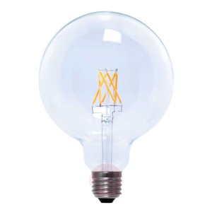 Żar. kulista filam. LED E27, 6W, 926, G125, przez.