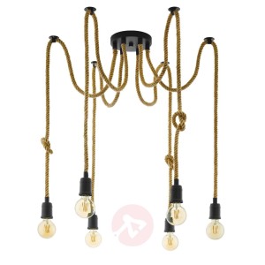 Lampa wisząca Rampside z 6 oprawami