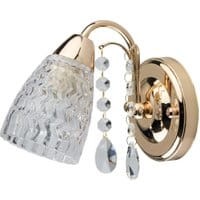 Lampa ścienna Amelia Brass