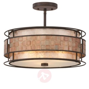 Lampa sufitowa LAGUNA z błyszczącą mozaiką