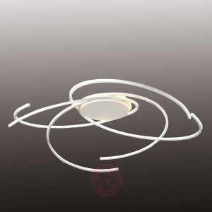 Lampa sufitowa LED Space, biała, 80 cm